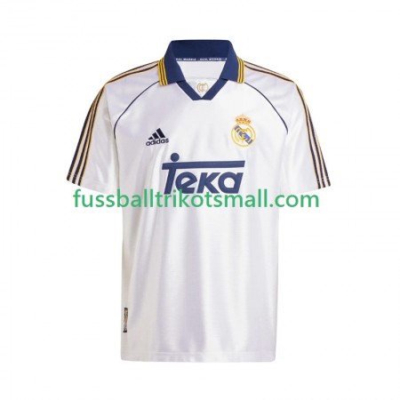 Fußballtrikots Real Madrid 1999-2000 Retro Kurzarm Heimtrikotsatz kaufen